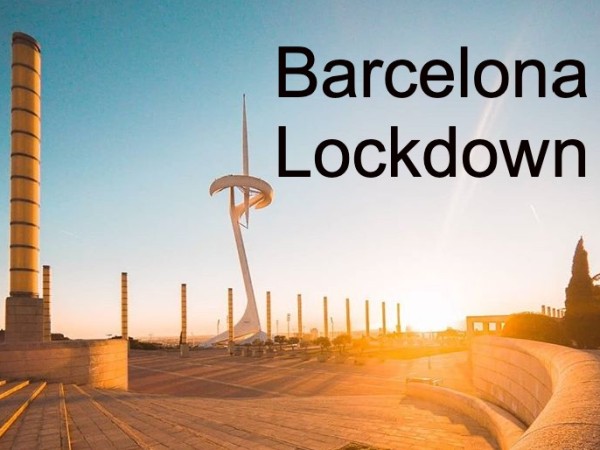 Photos & Video: Barcelona Lockdown